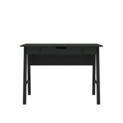 Ingram Computer Desk with Drawer - Room & Joy Pale Oak