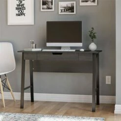 Ingram Computer Desk with Drawer - Room & Joy Pale Oak -Outlet Desks Store unnamed file 2928