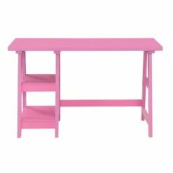 Designs2Go Trestle Desk with Shelves - Breighton Home White -Outlet Desks Store unnamed file 293