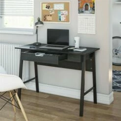 Ingram Computer Desk with Drawer - Room & Joy Pale Oak -Outlet Desks Store unnamed file 2930