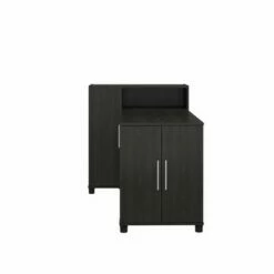 Room & Joy Cabell Hobby and Craft Desk with Storage Cabinet Black Oak - Room & Joy -Outlet Desks Store unnamed file 2998