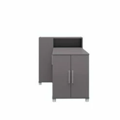 Room & Joy Cabell Hobby and Craft Desk with Storage Cabinet Graphite Gray - Room & Joy -Outlet Desks Store unnamed file 3020