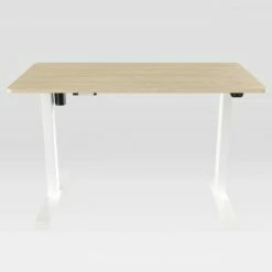 Adjustable Sit To Stand Desk Oak - Techni Mobili 12 Adjustable Sit To Stand Desk Oak - Techni Mobili -Outlet Desks Store unnamed file 3061
