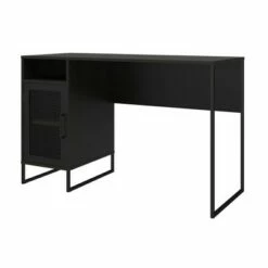 Room & Joy Pacer Single Pedestal Computer Desk Black Oak - Room & Joy -Outlet Desks Store unnamed file 3129