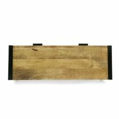 Mccoy Modern Industrial Handcrafted Mango Wood Desk with Drawers Natural/Black - Christopher Knight Home -Outlet Desks Store unnamed file 3138