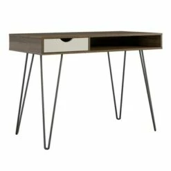 Concord Computer Desk with Storage - Novogratz Reclaimed Oak/matte Black -Outlet Desks Store unnamed file 3180