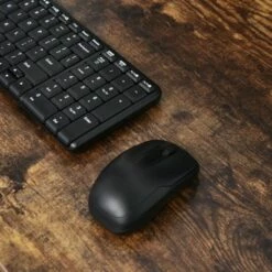 HOMCOM 47" Modern/Industrial Computer Writing Desk with 2 Storage Shelves for Home Office Study or Game Room -Outlet Desks Store unnamed file 3188