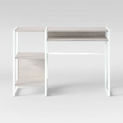 Paulo Wood Writing Desk with Storage - Project 62™ Midtone 8 Paulo Wood Writing Desk with Storage - Project 62™ Midtone - Image 6