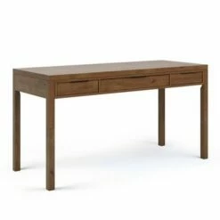 Fabian Desk - WyndenHall Medium Saddle Brown -Outlet Desks Store unnamed file 3261