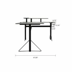 Carnegie Power Computer Gaming Desk - Jamesdar Natural/white -Outlet Desks Store unnamed file 3371