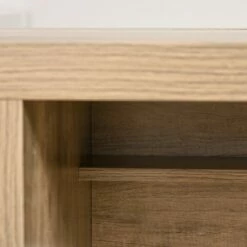 HOMCOM Rectangle Computer Desk with Thick Board and Display Shelves for Home Office Table Workstation Natural Wood 15 HOMCOM Rectangle Computer Desk with Thick Board and Display Shelves for Home Office Table Workstation Natural Wood -Outlet Desks Store unnamed file 3381