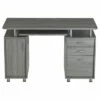 Complete Workstation Computer Desk with Storage Gray - Techni Mobili -Outlet Desks Store unnamed file 340