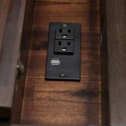 60" Garret Desk Distressed Brown - WyndenHall -Outlet Desks Store unnamed file 3425