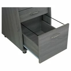 Complete Workstation Computer Desk with Storage Gray - Techni Mobili -Outlet Desks Store unnamed file 344