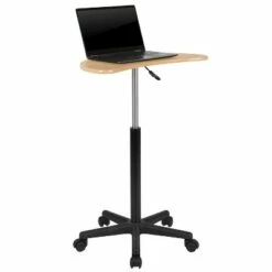 Emma and Oliver Sit to Stand Mobile Laptop Computer Desk - Portable Rolling Standing Desk -Outlet Desks Store unnamed file 3440