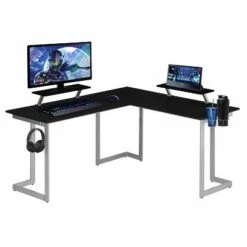 Warrior L Shaped Gaming Desk - Techni Sport Black -Outlet Desks Store unnamed file 3517