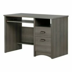 Gascony Wood Computer Desk with Drawers - South Shore Gray Maple 25 Gascony Wood Computer Desk with Drawers - South Shore Gray Maple -Outlet Desks Store unnamed file 3539