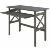 Xander Foldable Desk Oyster Gray - Winsome -Outlet Desks Store unnamed file 3552