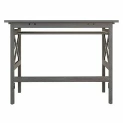 Xander Foldable Desk Oyster Gray - Winsome -Outlet Desks Store unnamed file 3555