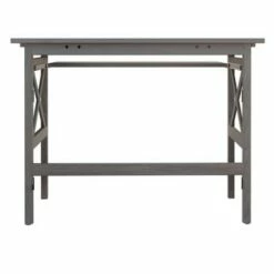Xander Foldable Desk Oyster Gray - Winsome -Outlet Desks Store unnamed file 3559
