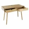 Desk with USB Ports Natural Oak - Flora Home -Outlet Desks Store unnamed file 3585