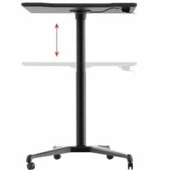 Monoprice Gas-Lift Sit-Stand Rolling Laptop Desk Riser - Black (31.5 x 23.5in) Table Top for Single Display, Height Adjustable 29.5"-42.3" Max 11 Monoprice Gas-Lift Sit-Stand Rolling Laptop Desk Riser - Black (31.5 x 23.5in) Table Top for Single Display, Height Adjustable 29.5"-42.3" Max -Outlet Desks Store unnamed file 3598
