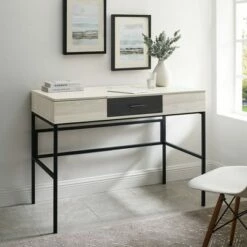 Lainey Modern Lift Top Computer Desk - Saracina Home Gray Wash -Outlet Desks Store unnamed file 3652