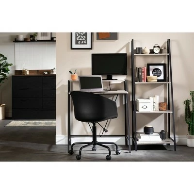 Evane Computer Desk Ash Oak - South Shore 4 Evane Computer Desk Ash Oak - South Shore - Image 2