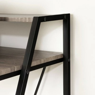 Evane Computer Desk Ash Oak - South Shore 5 Evane Computer Desk Ash Oak - South Shore - Image 3