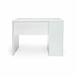 Single Pedestal Solid Panel Office Desk with Drawer and Cabinet White - OFM -Outlet Desks Store unnamed file 3702