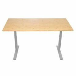 48"x30" Electric Standing Desk with Adjustability ( 26.1"-51.6") Natural Bamboo Gray - Uncaged Ergonomics -Outlet Desks Store unnamed file 381