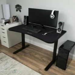 48" Gaming Table Desk with Gaming Mouse Pad Black - RESPAWN -Outlet Desks Store unnamed file 3836