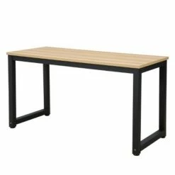 Edgemod Newark Large Office Desk - Poly & Bark Natural/black -Outlet Desks Store unnamed file 3853