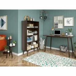 Brittany Mid Century Modern Desk Walnut - Novogratz 21 Brittany Mid Century Modern Desk Walnut - Novogratz -Outlet Desks Store unnamed file 3866