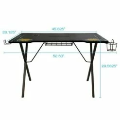 Viper Gaming Desk Black - Atlantic 11 Viper Gaming Desk Black - Atlantic -Outlet Desks Store unnamed file 3939