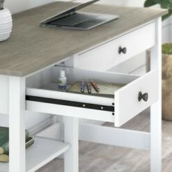 54W Mayfield Computer Desk with Shelves Shiplap Gray/Pure White - Bush Furniture 8 54W Mayfield Computer Desk with Shelves Shiplap Gray/Pure White - Bush Furniture -Outlet Desks Store unnamed file 3958