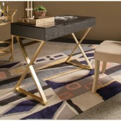 Andrea Desk Black - OSP Home Furnishings -Outlet Desks Store unnamed file 3980