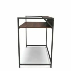 Computer Desk with Shelf Walnut/Gray - OFM 7 Computer Desk with Shelf Walnut/Gray - OFM -Outlet Desks Store unnamed file 4041