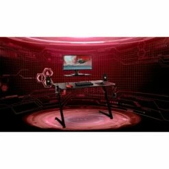 47.2"x23.3" Airlift Elite Gaming E Sports Computer Desk Black - Seville Classics -Outlet Desks Store unnamed file 4065