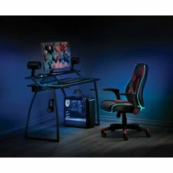 Alpha Battlestation Desk Black - OSP Home Furnishings -Outlet Desks Store unnamed file 4080
