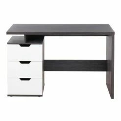 Quinn Contemporary Computer Desk Wood Charcoal/White - LumiSource -Outlet Desks Store unnamed file 4084