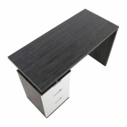 Quinn Contemporary Computer Desk Wood Charcoal/White - LumiSource -Outlet Desks Store unnamed file 4085