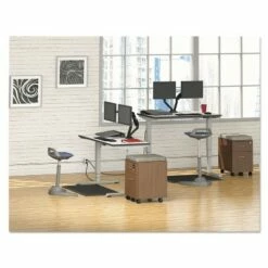 Alera AdaptivErgo Heavy-Duty Articulating Dual Monitor Arm w/USB & Audio 32" Black AEMA2H -Outlet Desks Store unnamed file 4159
