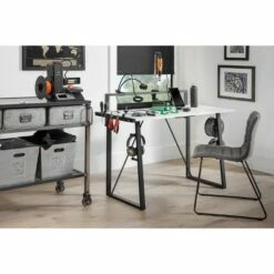 Tinker Desk Gray - OSP Home Furnishings -Outlet Desks Store unnamed file 4165