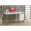 Hollow Core Desk with Silver Metal - White - EveryRoom 1 Hollow Core Desk with Silver Metal - White - EveryRoom -Outlet Desks Store unnamed file 4177