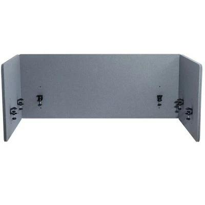 Monoprice Desktop Fiber Privacy Panel Desk Barrier - 60in x 24in x 1in and 30in x 24in x 1in, Provide Privacy and Social Distancing, Sound Dampening 4 Monoprice Desktop Fiber Privacy Panel Desk Barrier - 60in x 24in x 1in and 30in x 24in x 1in, Provide Privacy and Social Distancing, Sound Dampening - Image 2