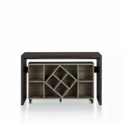 2pc Ebro Modular Desk Chestnut Brown - HOMES: Inside + Out -Outlet Desks Store unnamed file 4199