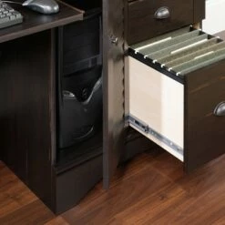 Harbor View Computer Desk with Hutch - Sauder Antique Black 12 Harbor View Computer Desk with Hutch - Sauder Antique Black -Outlet Desks Store unnamed file 423