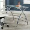 Studio 55D Modern Chrome Plated Metal Rectangular Office Desk 47 1/4" x 23 1/2" Silver Glass Top for Office Living Room Home House 2 Studio 55D Modern Chrome Plated Metal Rectangular Office Desk 47 1/4" x 23 1/2" Silver Glass Top for Office Living Room Home House -Outlet Desks Store unnamed file 4241