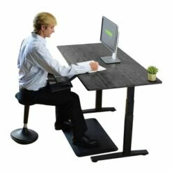 48"x30" Adjustable Standing Desk - Uncaged Ergonomics White